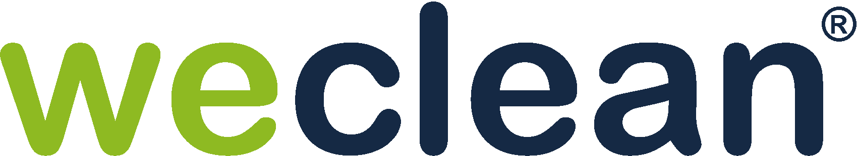 Logotipo Weclean